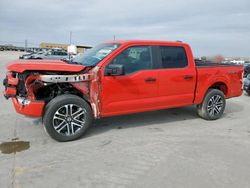 Salvage cars for sale at Grand Prairie, TX auction: 2022 Ford F150 Supercrew