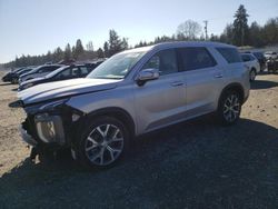 Salvage cars for sale at Graham, WA auction: 2022 Hyundai Palisade SEL