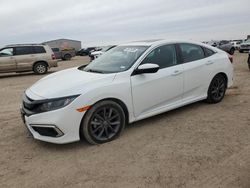 Salvage cars for sale at Amarillo, TX auction: 2021 Honda Civic EX