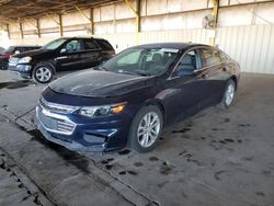 Salvage cars for sale at Phoenix, AZ auction: 2017 Chevrolet Malibu LT