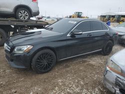 Salvage cars for sale at Brighton, CO auction: 2015 Mercedes-Benz C 300 4matic