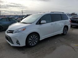 Salvage cars for sale at Nampa, ID auction: 2018 Toyota Sienna XLE