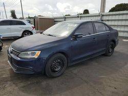 Salvage cars for sale from Copart Miami, FL: 2013 Volkswagen Jetta SE