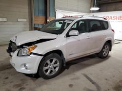 Salvage cars for sale at Eldridge, IA auction: 2012 Toyota Rav4 Limited