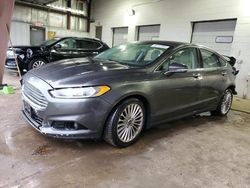 Salvage cars for sale at Chicago Heights, IL auction: 2016 Ford Fusion Titanium