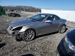 Salvage cars for sale at Assonet, MA auction: 2007 Mercedes-Benz SLK 350