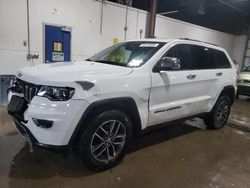 Salvage cars for sale at Blaine, MN auction: 2018 Jeep Grand Cherokee Limited