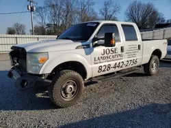 Salvage trucks for sale at Gastonia, NC auction: 2012 Ford F350 Super Duty