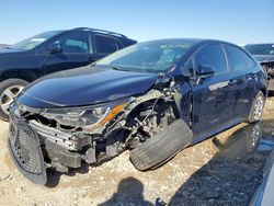 Salvage cars for sale at Grand Prairie, TX auction: 2022 Toyota Corolla LE