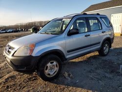 Salvage cars for sale at Assonet, MA auction: 2004 Honda CR-V LX