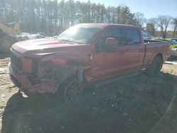 Salvage cars for sale at North Billerica, MA auction: 2021 Ford F150 Supercrew