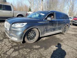 Salvage cars for sale at Portland, OR auction: 2021 Lincoln Aviator Reserve