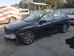 Salvage cars for sale at Savannah, GA auction: 2017 Honda Civic EX