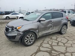 Salvage cars for sale at Indianapolis, IN auction: 2015 KIA Sportage LX