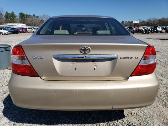 2002 Toyota Camry LE