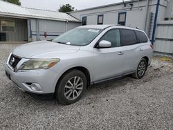 Salvage cars for sale at Prairie Grove, AR auction: 2013 Nissan Pathfinder S