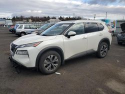 Salvage cars for sale at Pennsburg, PA auction: 2021 Nissan Rogue SV