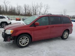 Salvage cars for sale at Leroy, NY auction: 2014 Dodge Grand Caravan SXT