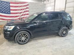 Salvage cars for sale at Columbia, MO auction: 2019 Ford Explorer Sport