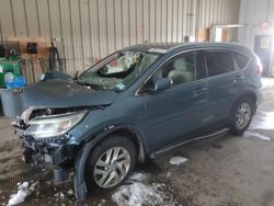 Salvage cars for sale at Angola, NY auction: 2015 Honda CR-V EXL