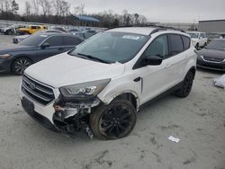 Salvage cars for sale at Spartanburg, SC auction: 2017 Ford Escape SE