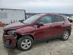 Salvage cars for sale from Copart Chatham, VA: 2016 Chevrolet Trax 1LT