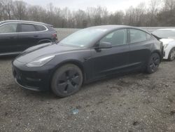 Salvage cars for sale at Waldorf, MD auction: 2021 Tesla Model 3