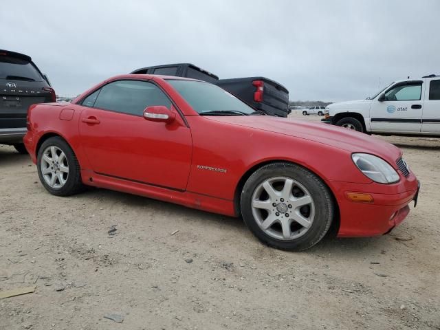 2002 Mercedes-Benz SLK 230 Kompressor