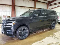 Salvage cars for sale at Longview, TX auction: 2024 Ford Expedition Max Limited