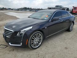 Salvage cars for sale at Houston, TX auction: 2018 Cadillac CT6 Premium Luxury Csav