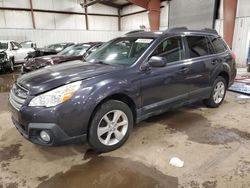 Salvage cars for sale at Lansing, MI auction: 2013 Subaru Outback 2.5I Premium