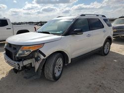 Salvage cars for sale at San Antonio, TX auction: 2013 Ford Explorer XLT