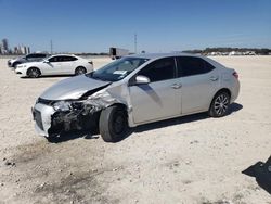 Salvage cars for sale at New Braunfels, TX auction: 2014 Toyota Corolla L