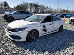 Salvage cars for sale at Mebane, NC auction: 2019 Honda Civic Sport