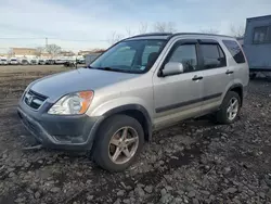 Honda salvage cars for sale: 2002 Honda CR-V EX