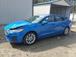 Salvage cars for sale at Seaford, DE auction: 2019 Ford Fusion SE