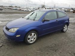 Salvage cars for sale at Eugene, OR auction: 2005 Ford Focus ZX3