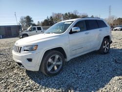 Salvage cars for sale at Mebane, NC auction: 2016 Jeep Grand Cherokee Overland