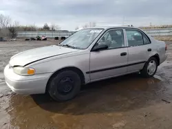 Salvage cars for sale at Columbia Station, OH auction: 2001 Chevrolet GEO Prizm Base