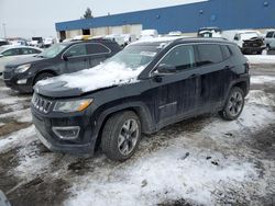 2021 Jeep Compass Limited en venta en Woodhaven, MI