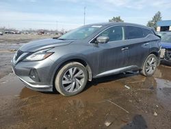 Nissan salvage cars for sale: 2021 Nissan Murano SL