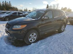 Salvage Cars with No Bids Yet For Sale at auction: 2009 Hyundai Santa FE GLS