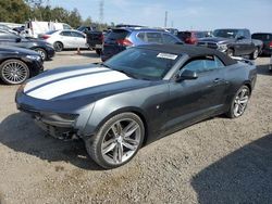 Salvage cars for sale at Riverview, FL auction: 2018 Chevrolet Camaro LT