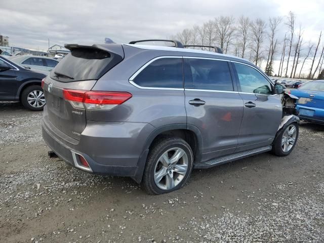 2019 Toyota Highlander Hybrid Limited