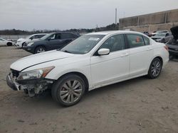 Salvage cars for sale from Copart Fredericksburg, VA: 2012 Honda Accord EXL