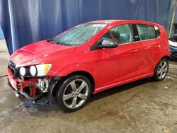 Chevrolet Vehiculos salvage en venta: 2013 Chevrolet Sonic RS