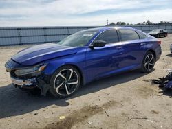 Honda salvage cars for sale: 2022 Honda Accord Sport SE