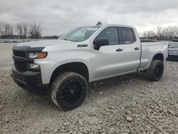 SUV salvage a la venta en subasta: 2019 Chevrolet Silverado K1500 Trail Boss Custom