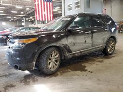 Salvage cars for sale at Blaine, MN auction: 2014 Ford Explorer XLT