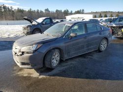 Salvage cars for sale at Windham, ME auction: 2017 Subaru Legacy 2.5I Premium